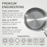 MADE IN - Stainless Clad 12" Fry Pan
