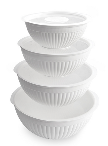 Nordicware - 8 pc Prep & Serve Mixing Bowl Set