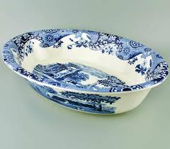 Spode Blue Italian Oval Serving Dish