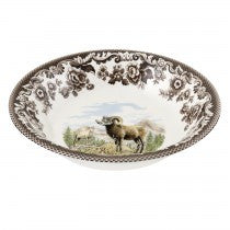 Spode Woodland Bighorn Sheep Ascot Cereal Bowl, 8"