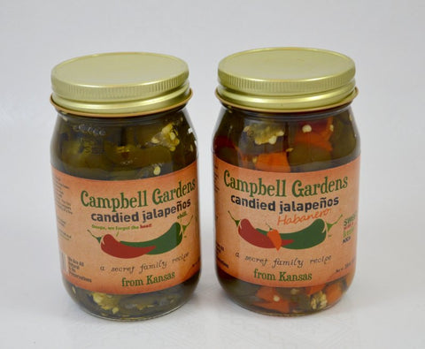 Campbell Gardens Candied Jalapeños