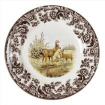 Spode Woodland Mule Deer Salad Plate, 8"