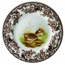 Spode Woodland Quail Salad Plate, 8"