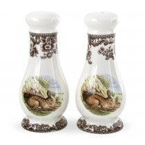 Spode Woodland Rabbit Salt and Pepper Shakers