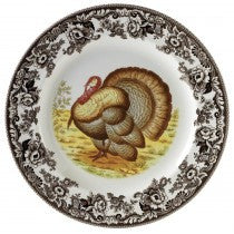 Spode Woodland Turkey Dinner Plate, 10.5"