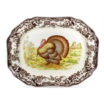 Spode Woodland Turkey Platter - 14"