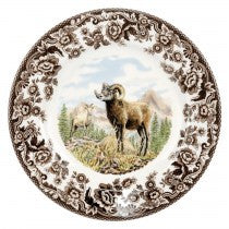 Spode Woodland Bighorn Sheep Salad Plate, 8"