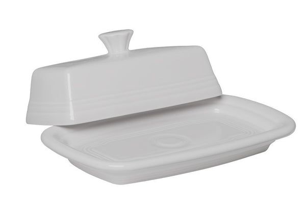 Extra Large Covered Butter Dish (Sky) | Fiesta® | Everything Kitchens Extra Large Covered Butter Dish (Sky) | Fiesta® | Everything Kitchens
