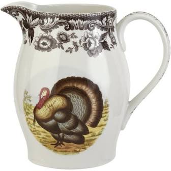 Spode Woodland Turkey 3.5 pt  Pitcher