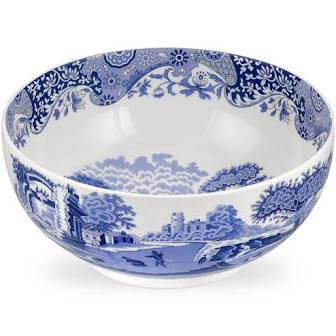 Spode Blue Italian Round Bowl
