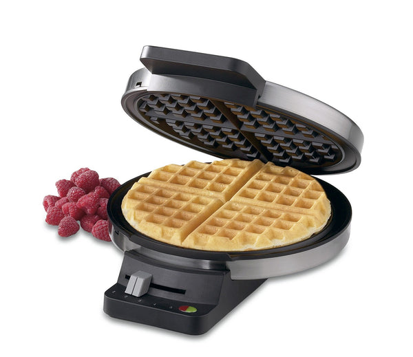 Cuisinart 4-Slice Belgian Waffle Maker, Stainless Steel/Black, WAF-150P1