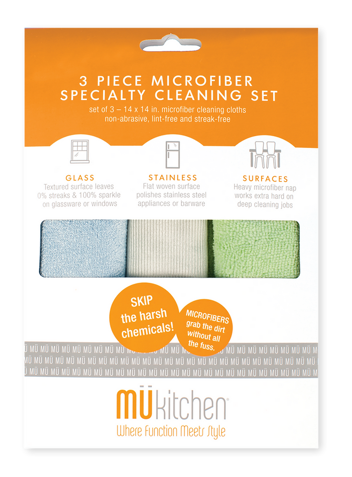 MuKitchen Microfiber Cleaning