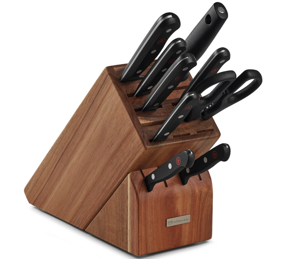 Wusthof - Gourmet 10 Piece Block Set – Pryde's Kitchen & Necessities