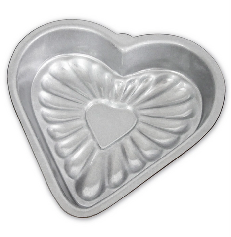 USA PAN® Fancy Heart Cake Pan