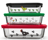 Food  Storage Containers With Lids