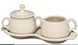 Fiesta Sugar & Creamer Tray Set