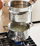 All Clad - Simply Strain, Stainless Steel Multipot with Insert, 8 Quart