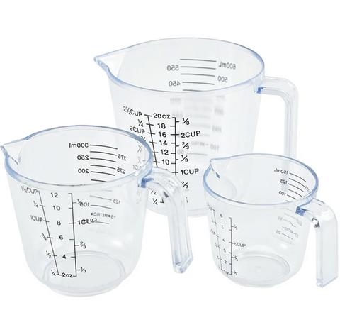Cuisinart 3 pc  Nesting Liquid Measuring Cup Set