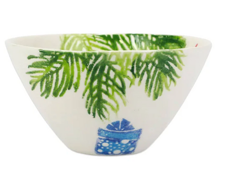 Vietri Nutcracker "Drum" Bowl
