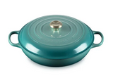 Le Creuset Signature Braiser with Lid - 3 1/2 qt