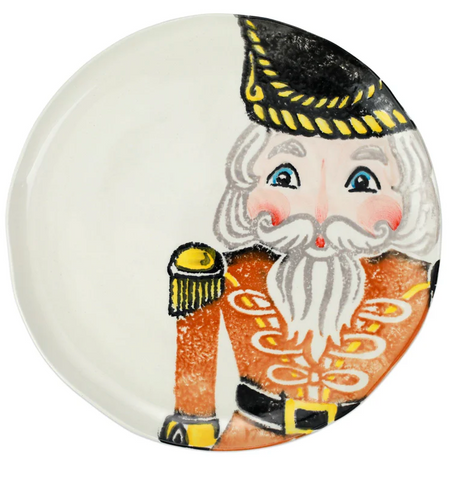 Vietri 11.5"  Nutcracker Dinner  Plate