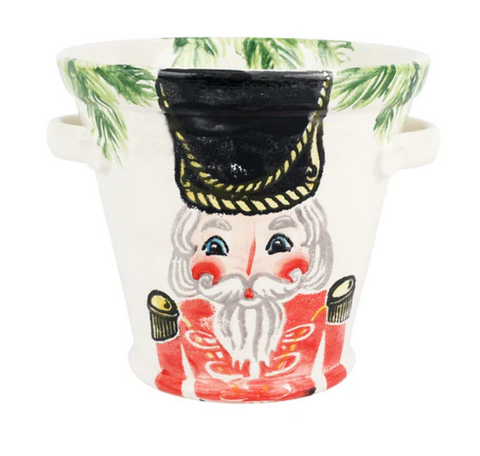 Vietri Nutcracker Collection Ice Bucket