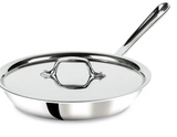 All-Clad 10" Stainless Fry Pan - With and Without Lid
