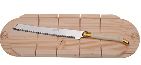 Laguiole Bread Board with Knife