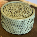 Wicker Wine Coasters