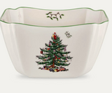 Spode Christmas Tree Platters & Serving Bowls