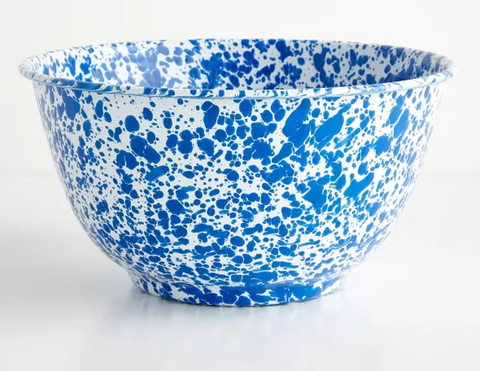 Splatter Enamelware Bowls