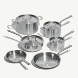 All-Clad D5 Stainless Polished 5-ply Bonded Cookware Set, plus  Individual Pans
