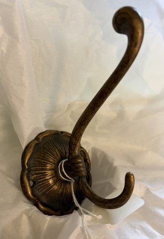 Italian Brass Flower Hook