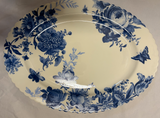 Certified Blue & White Floral Serving Dishes