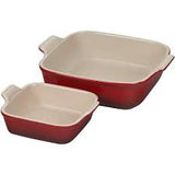 Le Creuset 2 pc Square Baking Dishes