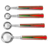 Measuring Spoon Set With Round or Oval Bowls
