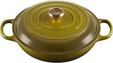 Le Creuset Signature Braiser with Lid - 3 1/2 qt