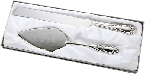 Silver-plate Cake Serving Set