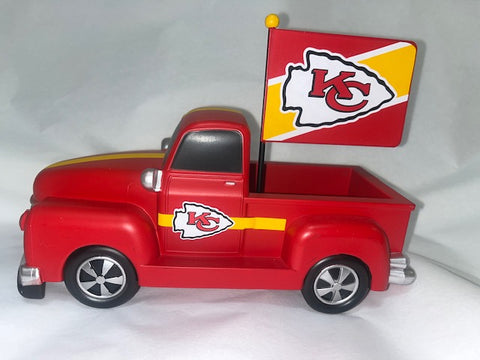 The Kansas City  Chief's Rally Truck