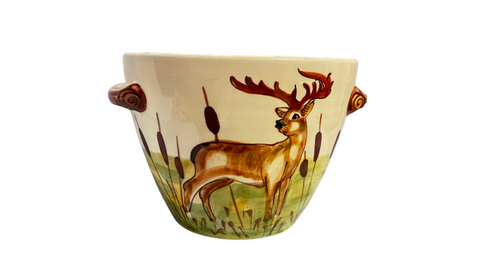 Vietri Deer Ice Bucket