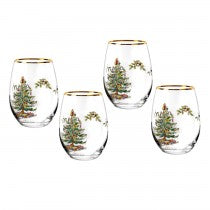 Spode Christmas Tree Glasses