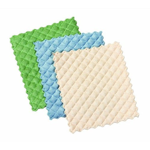 Quilted Dishcloths, Set of 3