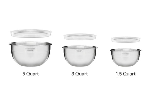 Cuisinart 3 Mixing Bowl Set with Lids