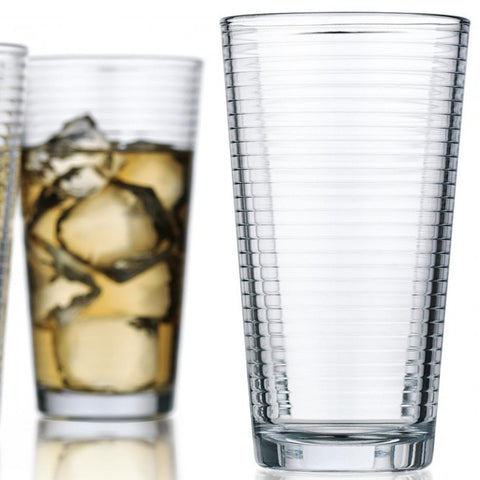 Home Essentials, Ribbed Glass - 17 oz