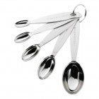 Measuring Spoon Set With Round or Oval Bowls