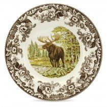 Spode Woodland Moose Dinner Plate, 10.5"