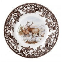 Spode Woodland Elk Salad Plate, 8"