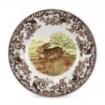 Spode Woodland Rabbit Dinner Plate, 10.5"