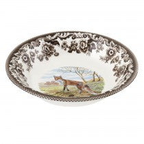 Spode Woodland Red Fox Ascot Cereal Bowl, 8"