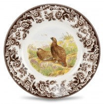 Spode Woodland Red Grouse Salad Plate, 8"
